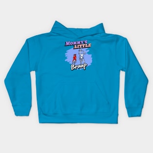 Mommy's Little Braap Boy Kids Hoodie